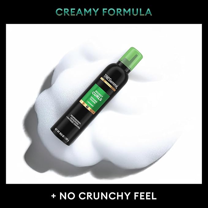 TRESemmé Flawless Curls Nourishing Mousse Pack of 6 With Coconut and Avocado Oil 10.5 oz