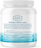 1400 Below 5 Lbs Jar Dead Sea Salt, Fine Grain - Foot and Spa Bath Soak, Exfoliating Body Scrub, 100% Pure and Mineral-Rich, Highest Mineral Content – Natural Muscle Tension Relief