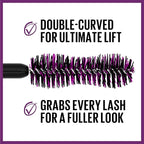 Maybelline The Falsies Lash Lift Waterproof Mascara Volumizing, Lengthening, Lifting, Curling, Multiplying, Eye Makeup, Very Black, 1 Count
