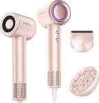 Hair Dryer with Diffuser, CONFU Hair Dryers for Women, Diffuser Hair Dryer High Speed Professional Ionic Blow Dryer for Fast Drying, Hair for Curly Hair for Home Travel