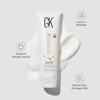 GK HAIR Travel Size Shampoo &Conditioner set-Curly Hair Shampoo & Conditioner For Color Protection-Made with Aloe vera,Parki Butter-Free of Parabens Phthalates & Sulfate Free (3.4 Fl Oz)