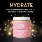 Pure Body Naturals Face Mask Gift Set for Women – 3-Pc Spa Face Mask Kit with Bentonite Clay, Dead Sea Mud Mask & Fruit Enzyme Mask – Self-Care & Skincare Gift for Radiant, Glowing Skin (8.8 oz. Each)