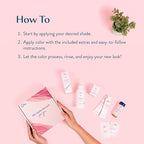 eSalon Permanent Hair Color & Hair Dye Complete Kit - Dark Blonde Copper Gold - Personal Colorist Kit for Up To 100% Gray Coverage for All Hair Types - Professional-Grade Ammonia-Free Hair Dye