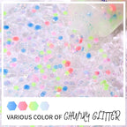 DAGEDA Rainbow Body Glitter Gel, Face Glitter for Pride Day Makeup Sequins Shimmer Eyeshadow, Chunky Glitter for Face Hair, Holographic Cosmetic Laser Powder Festival Glitter Makeup1.7oz (Candy Color)