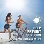 CoreTex Sun X 50 Lip Balm SPF 50 with Resealable Travel Bag - Pack of 15 Sunscreen Lip Balms (Protects Against UVA/UVB Rays) - Water Resistant Up to 80 Minutes and Free of Parabens & Oxybenzone