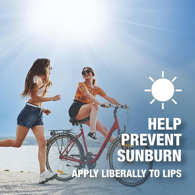 CoreTex Sun X 50 Lip Balm SPF 50 with Resealable Travel Bag - Pack of 15 Sunscreen Lip Balms (Protects Against UVA/UVB Rays) - Water Resistant Up to 80 Minutes and Free of Parabens & Oxybenzone