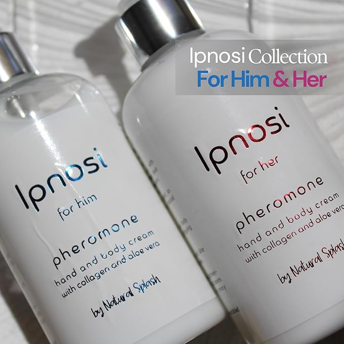 Ipnosi Pheromone Body Cream for Women, Sensual Hand & Body Moisturizer, Long-Lasting Fragrance with Essential Oils, 100% Vegan & Cruelty-Free by Natural Splash - 8.45 Fl Oz