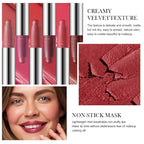 Chocolate Matte Lipstick Crayon for Women, Long Lasting Waterproof Velvet Lip Liner Pencil, High Pigment Creamy Lipstick, Longwear Non-Drying Lip Makeup Cruelty-free 24 Hours Original, 06#