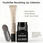 YouthVibe Lip Care Set Gift for Women - Hydrating Lip Plumper & Lip Mask Gift Box - Perfect Christmas Gift, Holiday Gift, Stocking Stuffer, Valentine’s Day Gift, Birthday & Anniversary Gift