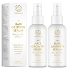 Hair Growth Serum: Rosemary Batana Castor Oil Rice Water Biotin Hair Oils for Hair Growth - Hair Growth Thickening Product - Hair Loss Treatments for Women Men(1.7 Fl Oz (Pack of 2))