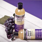 Aunt Jackie's Grapeseed Style and Shine Recipes Power Wash Intense Moisture Clarifying Hair Shampoo, 12oz.