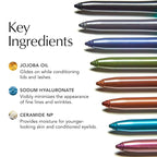 Thrive Causemetics Infinity Waterproof Eyeliner Pencil, Built In Sharpener & Smudge Tip, Long Lasting, Smudge Proof, Hyaluronic Acid & Shea Butter, Vegan & Cruelty Free, Jade (Teal Shimmer)