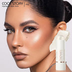 Cool Story 3-in-1 Makeup Set, Highlighter, Blush and Contour Balm Stick, Cream Formula for Face Contouring, Professional Cosmetic Kit (Highlight-F02)