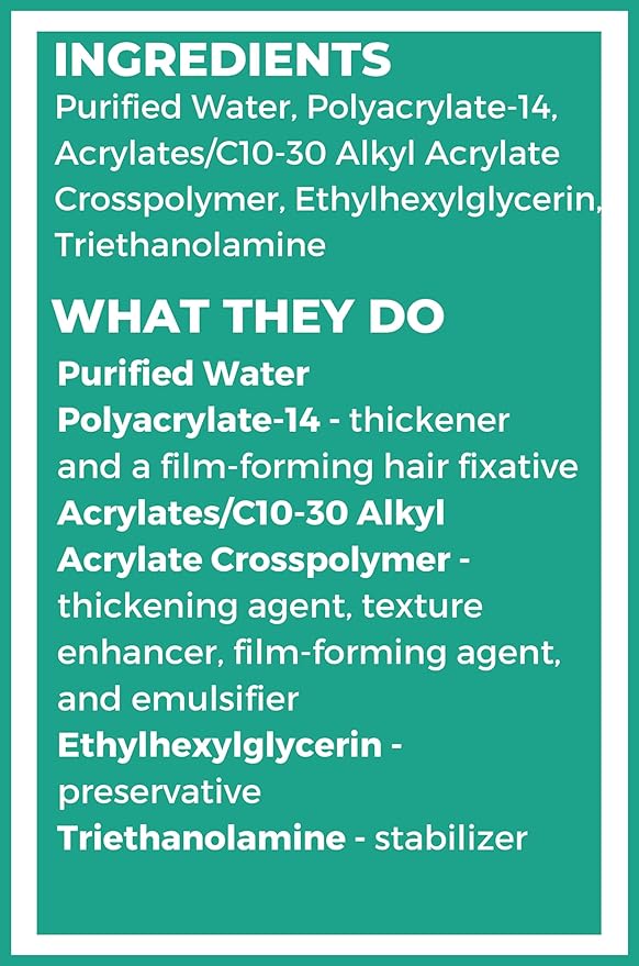 Cleure Lightweight Hair Styling Gel - Hypoallergenic, Fragrance Free for Edge Control to Tame Frizz with Medium Hold (8 fl oz, Pack of 1)