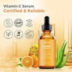 2 Packs Vitamin C Serum for Face –Anti Aging Face & Eye Serum, Hyaluronic Acid, Reduce Fine Lines, Dark Spots and Wrinkle