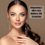 Hair Accessories for Women - Clean Girl Aesthetic - Cute Ponytail Holders, Scrunchies, and Small Hair Ties for Thin Hair - Pink