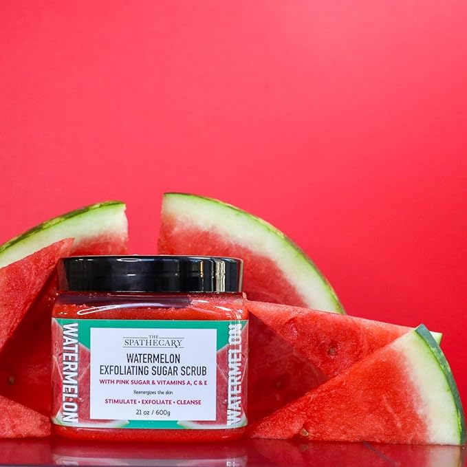 Body Scrub, Exfoliating-Nourishing-Refreshing-Smoothing Body Care 21 oz. (21 oz, Watermelon)