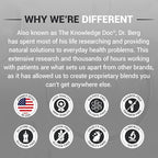 Dr. Berg Scalp & Hair Serum (Improved Formula) with Vitamin D3 & E - Clinically Tested, Paraben- and Sulfate-Free Hair Oil for Women & Men - Includes Rosemary Oil, Castor Oil & Jojoba Oil - 2 Fl oz