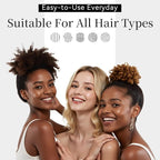 5Pcs Mulberry Silk Hair Ties,Silk Hair Scrunchies for Frizz & Breakage Prevention,No Damage,Elastic Ponytail Holders, Funny Gifts for Girlfriend Her Mon Grandma Daughter