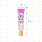 Ruby Kisses Broadway Vita-Lip Clear Lip Gloss (7 Pack) Ultra-Hydrating & Soothing Formula with Vitamins, High-Shine Non-Sticky Finish Lip Balm with Honey, Argan Oil, Shea, Mango Butter, Cherry, Peach