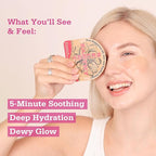 Rose Hydrogel Under Eye Patches for Dark Circles and Puffiness 28 Pairs 5 Minute Soothing Hydrating Eye Mask with Rose Extract Cooling Under Eye Pads Ophthalmologist Tested