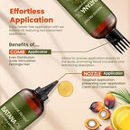 Natural Riches Unrefined Organic Batana Oil, 8 fl oz, 100% Pure & Natural, Cold pressed Honduras Miracle Oil for Hair Growth.