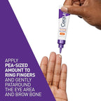 CeraVe Skin Renewing Vitamin C Eye Cream, Vitamin C, Hyaluronic Acid, Ceramides & Caffeine, Under Eye Cream For Dark Circles and Puffiness, Fragrance Free & Ophthalmologist Tested, 0.5 Fl. Oz