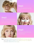 Makeup Patches, Holographic Multichrome Stickers Temporary Face Tattoos, Body Face Glitter for Women Girls, Country Concerts Singer Festival Rave Accessories (iridescent - 10 pcs)