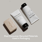 MARLOWE. Best Sellers Kit No. 203, Features Signature No. 102 Original Body Scrub Soap Bar, No. 121 Facial Cleanser & No. 123 Facial Moisturizer, Great Gift for Men