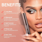 OETUIOW Lip Tint Stain Peel Off - Waterproof Lip Liner Stain, Moisturizing Long-Lasting Lip Stain, Create A Natural Lip Color, Enhancing Complexion for All Skin Types (Cocoa, 0.12 Fl Oz (Pack of 1))