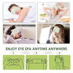 18 Pack Self Heating Eye Mask,6A Silk Cotton Material Steam Eye Mask, Self Heated Warm Compress For Fast Relief Of Dry Eyes, No Microwave Needed, Eye Treatment Products For Dry Eye Relief