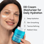 MAREE Face Moisturizer Retinol DD Cream for Face - Daily Wrinkle Cream for Women - Anti Aging Face Cream - Facial Moisturizer with Collagen - Crema Hidratante Para la Cara for Skin Tightening