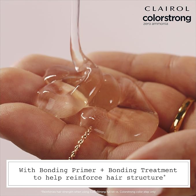 Clairol ColorStrong Permanent Zero Ammonia Hair Dye, 4.0 Dark Brown - Barcelona Hair Color, Pack of 1