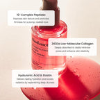 BIODANCE Collagen Pink Glow Trio: Collagen Real Deep Mask & Toner Pads & Peptide Serum for Plumping Hydration, Firming, Korean Skincare, Christmas gift, Stocking Stuffers