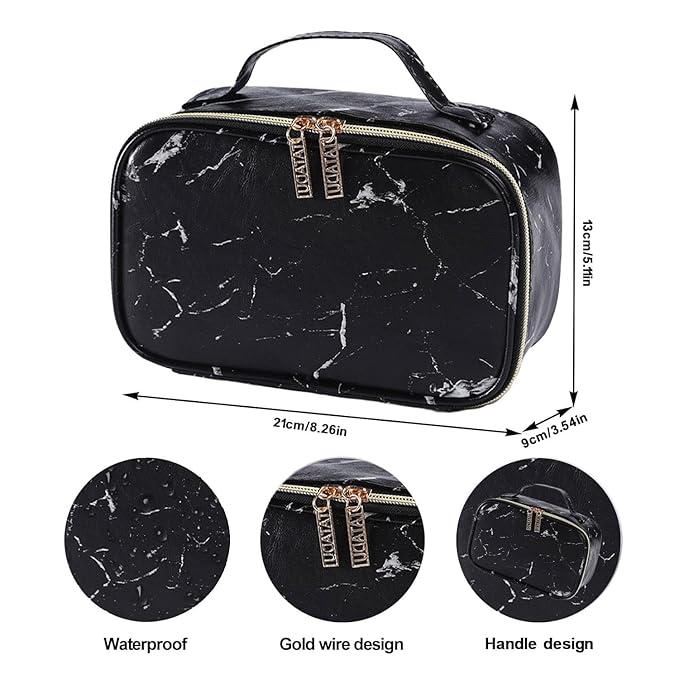 MISS ROSE M All In One Makeup Kit, Makeup Kit for Women Full Kit,Multipurpose Women's Cosmetics Set,Beginners and Professionals Alike,Easy to Carry(DLS-Black)