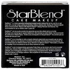 Mehron Makeup StarBlend Cake Makeup | Wet/Dry Pressed Powder Face Makeup | Powder Foundation | Sable Brown Face Paint & Body Paint 2 oz (56g)
