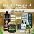 Herbishh Hair Color Shampoo for Gray Hair – Natural Hair Dye Shampoo – Lasts Up To 3-4 Weeks – 500ML – 3-In-1 Hair Color – Colors, Cleanses, and Conditions (Dark Brown Gift Set)