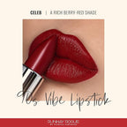 Runway Rogue 90s Vibe Lipstick, Moisturizing Matte Rich Berry-Red Lipstick, ‘Celeb’