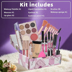 Makeup Kit for Teens Women Full Kit Makeup Sets for Women Foundation Eyeshadow Makeup Gift Set for Teen Girls Christmas Makeup kits for Teenagers 10-12