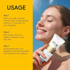 Face Sunscreen SPF 50 with Snail Mucin – Hydrating Daily Lightweight Body Sunscreen, Non-Greasy & Non-White Cast, Sensitive Skin-Friendly 50g