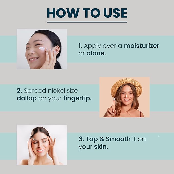 Facial Moisturizing Protection Sunscreen Cream - Sun Protection with SPF 30, Reduce Hyper Pigmentation & Prevent Photo aging, Moisturize, Protect Any Type of Skin | (1.0 Oz)