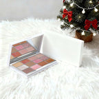 Highly Pigmented Chameleon Eyeshadow Palette, 12 Colors Sparkle Creamy Duo Chrome Multidimensional Eye Shadow Pallet, Long-Wearing Formula,easily blendable,Vegan & Cruelty Free (#02)