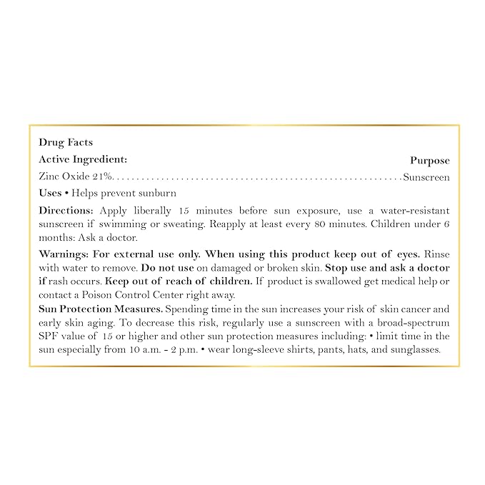 Elixir by Cocó March Broad Spectrum Mineral Sunscreen SPF 50 Sun Protection, Water-Resistant-80 min, Hydrates and Enhances Skin, Adults and Children- 2.1 Oz 59 g