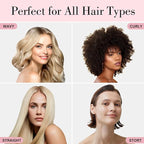 Styling Cream for Hair, 3-in-1 Hair Styling Cream & Flyaway Stick Controls Frizz, Smooths Edges & Tames Flyaways, Lightweight Non-Greasy, Long-Lasting Hold, Non-Flaking Travel Size for All Hair Types