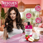 Apple Cider Vinegar Conditioner - Sulfate Paraben and Silicone Free - For Dry, Damaged and Oily Hair - Anti Dandruff Product for Fine Itchy Scalp Build Up - Cleansing Treatment for Women and Men