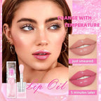 1 PCS Magic Color Changing Lip Oil, Lip Magic