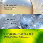 RoC Barrier Renew Gel to Foam Non Drying Foaming Facial Cleanser to Hydrate Skin, facial cleanser for sensitive skin, 12 Ounces