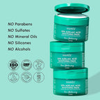 MAREE Azelaic Acid Acne Clearing Pads – Exfoliating Pads with Glycolic & Hyaluronic Acid for Face – 10% Azalecic Acid & Centella Redness Soothing Pad – Zero Pore Facial Toner Pad – Acido Azelaico