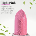 Fifth & Skin BOTANICAL Lipstick (PINK PEACH) | Made in USA | Vegan | Natural | Organic | Cruelty Free | Paraben Free | NO Lead | Moisturizing Color that's Good for your Lips!