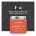 Pure Body Naturals Face Mask Gift Set - includes Natural Mud Mask, Clay Mask and Charcoal Face Mask - Facial Self Care Gift for Women, Mother, Wife (3 Jars, 8.8 oz. Each)